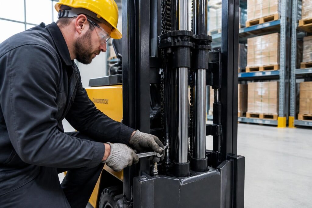 découvrez comment choisir les vérins adaptés pour votre timon gerbeur électrique et apprenez les meilleures pratiques pour leur entretien afin d'assurer performance et durabilité.
