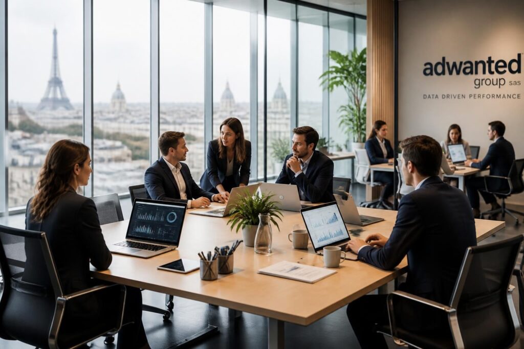 découvrez adwanted group sas à paris : présentation de l'entreprise, activités principales, informations clés et coordonnées pour en savoir plus.